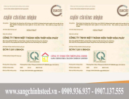 Chứng chỉ CO CQ xuất xưởng thép Hòa Phát mới