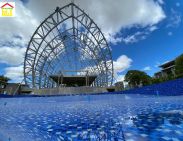 Ứng dụng kết cấu thép trong xây dựng hạ tầng thể thao và giải trí