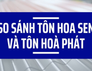 So sánh sản phẩm của Hòa Phát và Hoa Sen Group?
