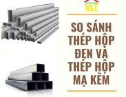 Thép hộp mạ kẽm có ưu điểm gì so với thép hộp đen?