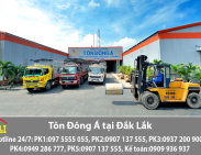 Bảng báo giá tôn Đông Á tại Đắk Lắk