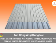 Bảng báo giá tôn Đông Á tại Đồng Nai
