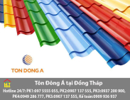 Bảng báo giá tôn Đông Á tại Đồng Tháp