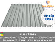 Tôn Kẽm Đông Á Chính Hãng Giá Gốc Đại Lý Tphcm