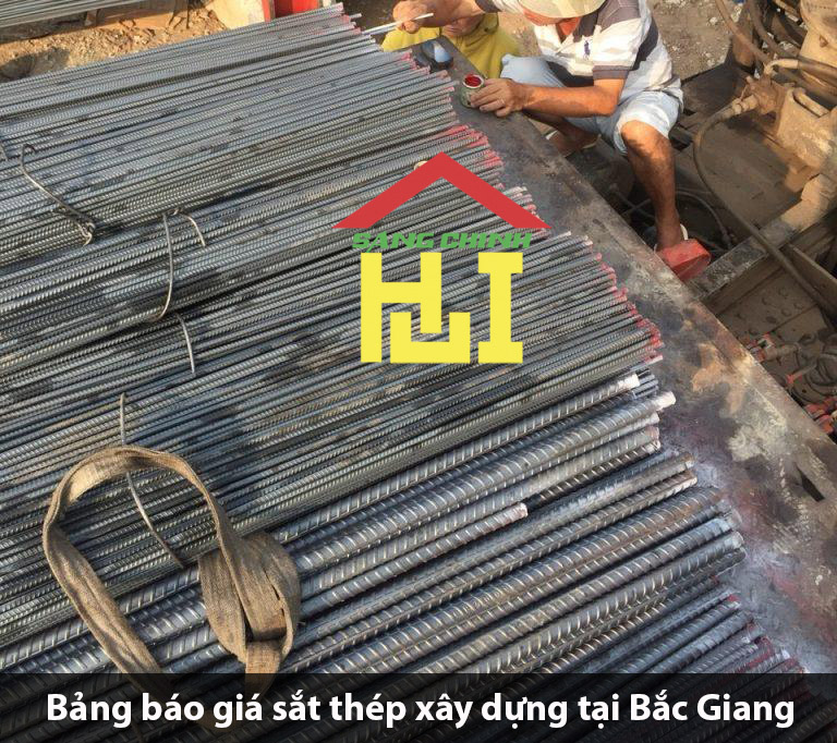 Bảng báo giá sắt thép xây dựng tại Bắc Giang