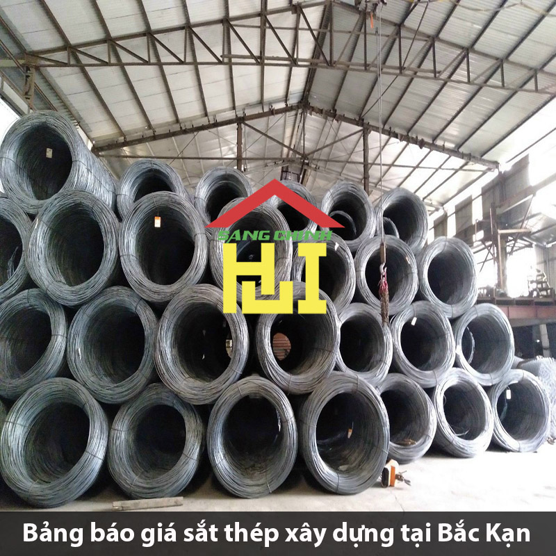 Bảng báo giá sắt thép xây dựng tại Bắc Kạn