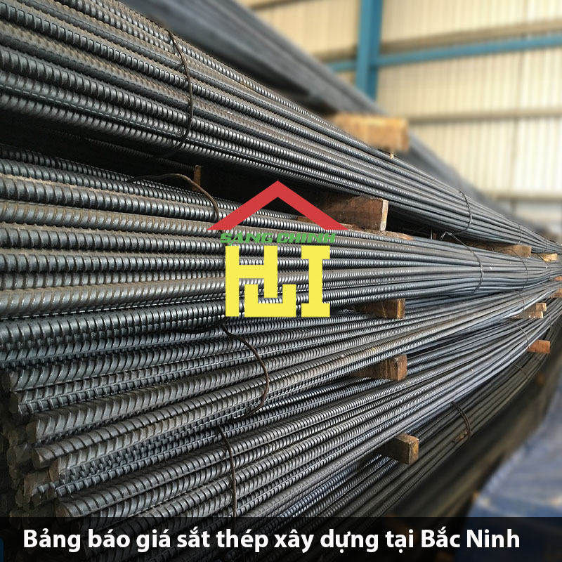 Bảng báo giá sắt thép xây dựng tại Bắc Ninh