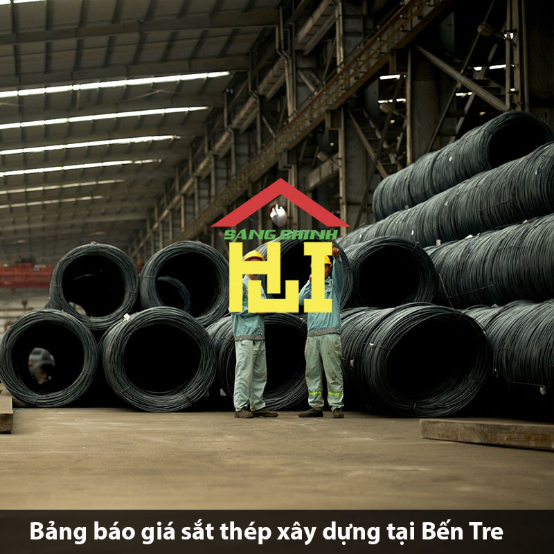 Bảng báo giá sắt thép xây dựng tại Bến Tre