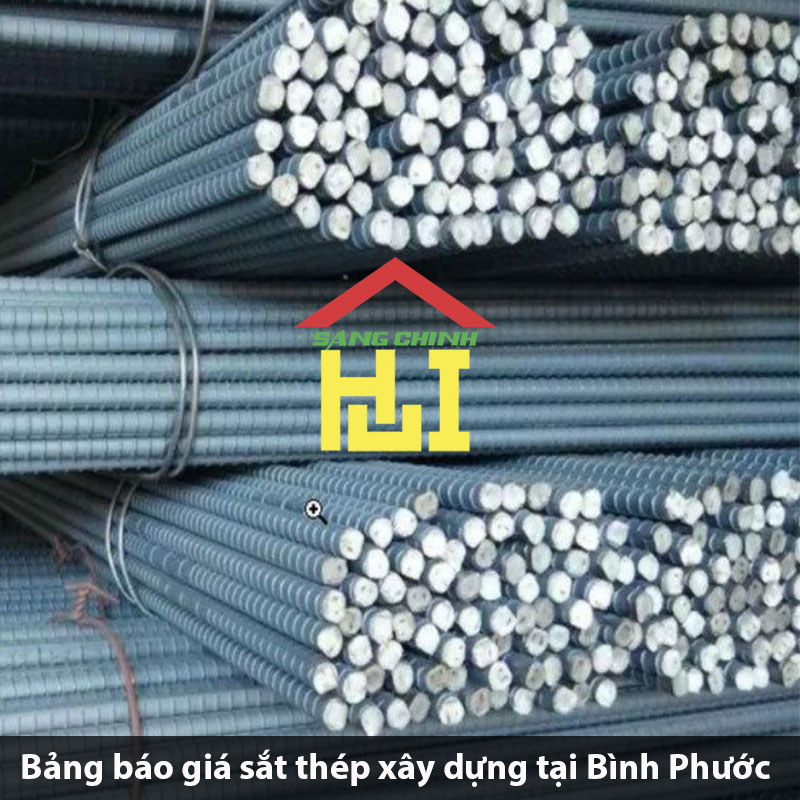 Bảng báo giá sắt thép xây dựng tại Bình Phước