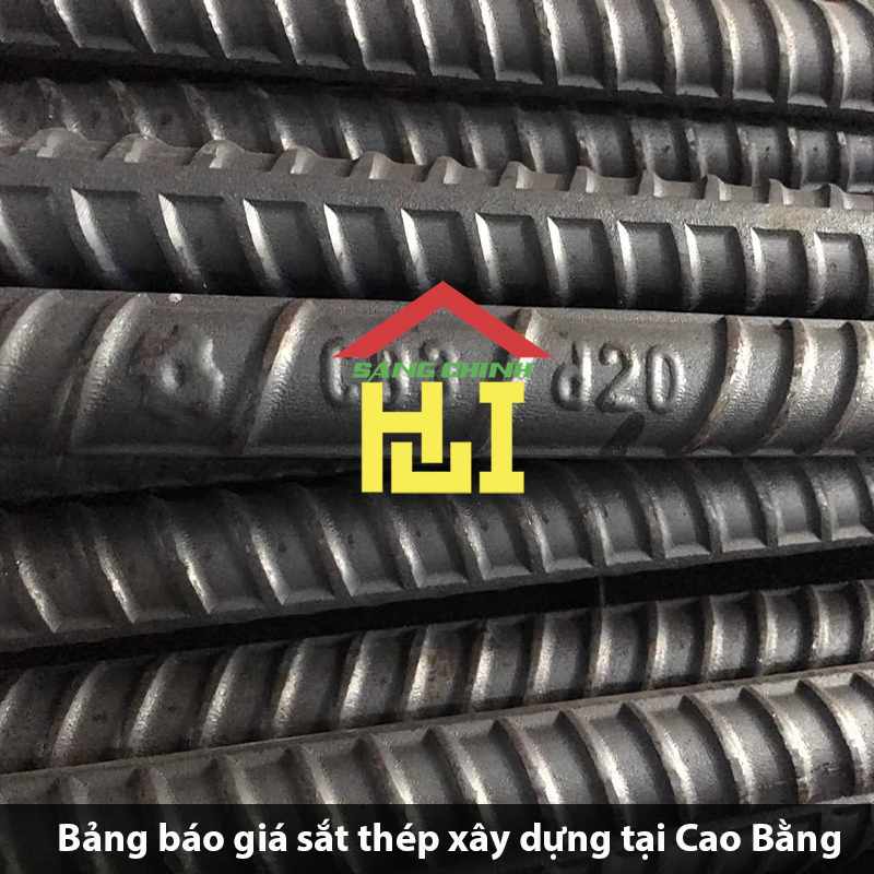 Bảng báo giá sắt thép xây dựng tại Cao Bằng