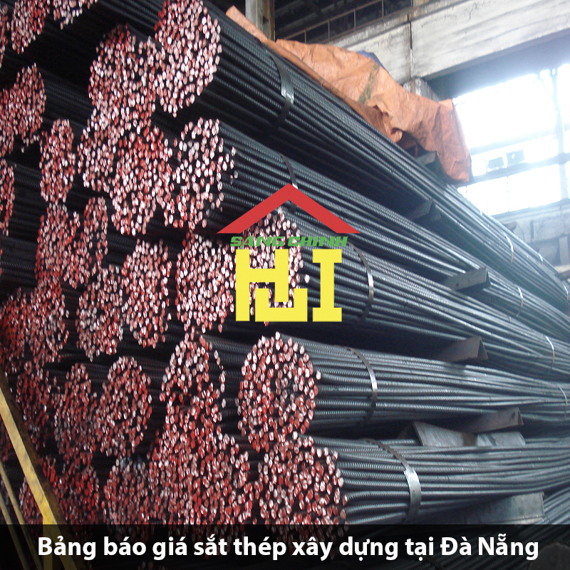 Bảng báo giá sắt thép xây dựng tại Đà Nẵng