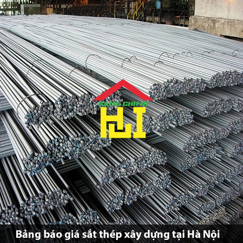 Bảng báo giá sắt thép xây dựng tại Hà Nội
