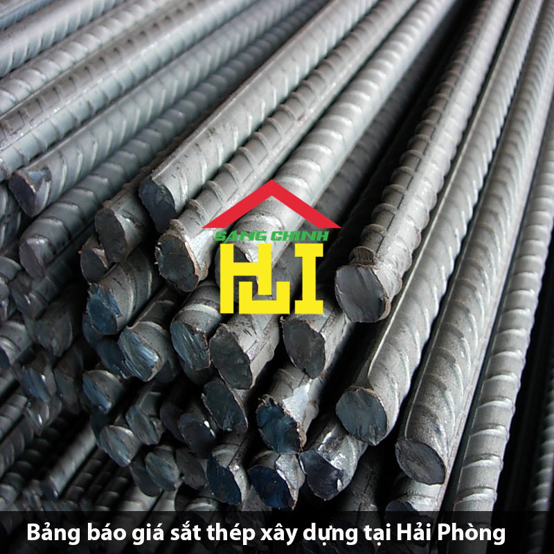 Bảng báo giá sắt thép xây dựng tại Hải Phòng