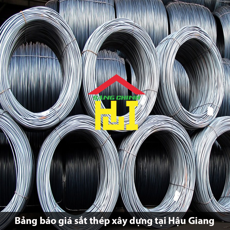 Bảng báo giá sắt thép xây dựng tại Hậu Giang