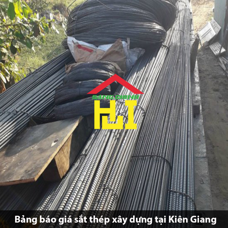 Bảng báo giá sắt thép xây dựng tại Kiên Giang