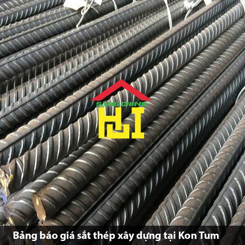 Bảng báo giá sắt thép xây dựng tại Kon Tum