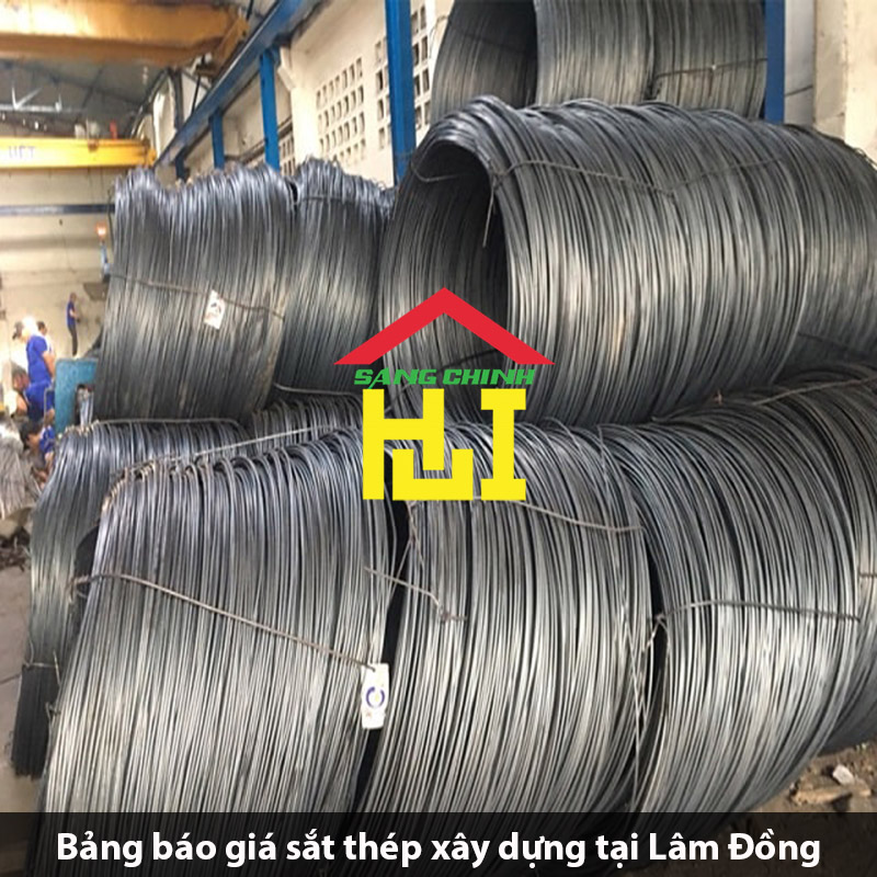 Bảng báo giá sắt thép xây dựng tại Lâm Đồng