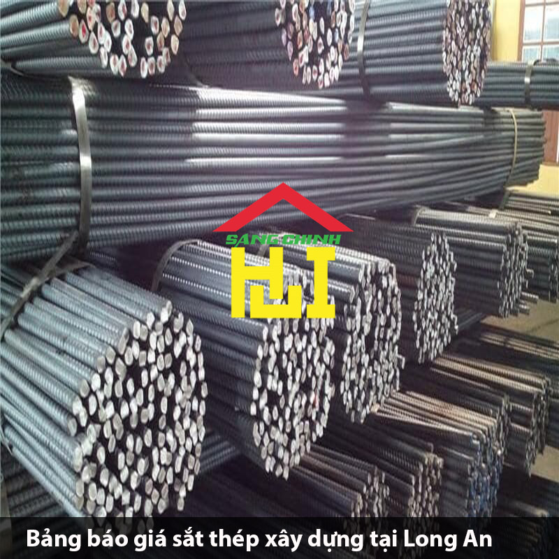 Bảng báo giá sắt thép xây dựng tại Long An