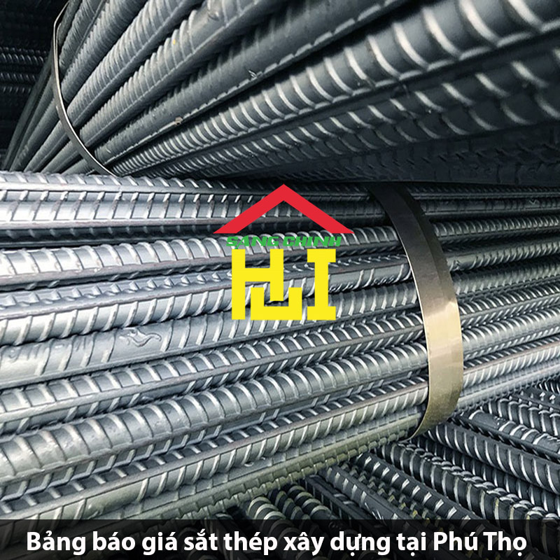 Bảng báo giá sắt thép xây dựng tại Phú Thọ