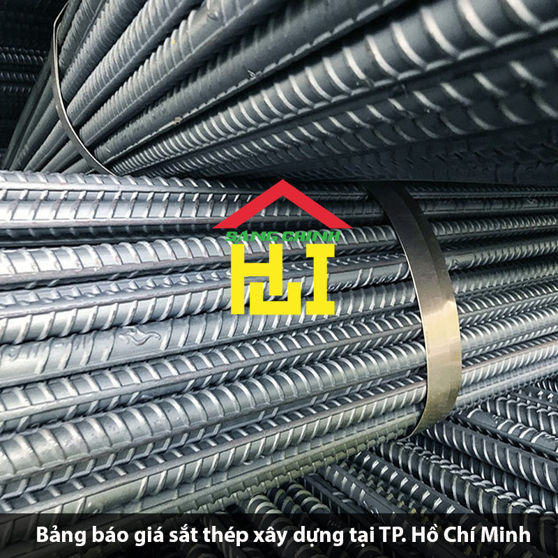 Bảng báo giá sắt thép xây dựng tại TP. Hồ Chí Minh