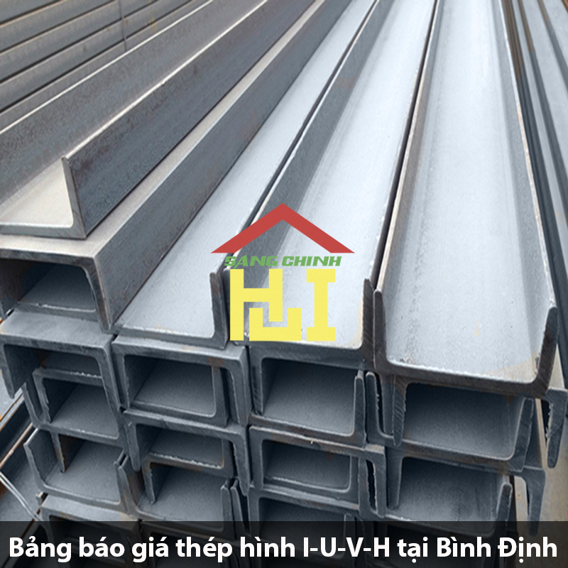 Bảng báo giá thép hình I-U-V-H tại Bình Định