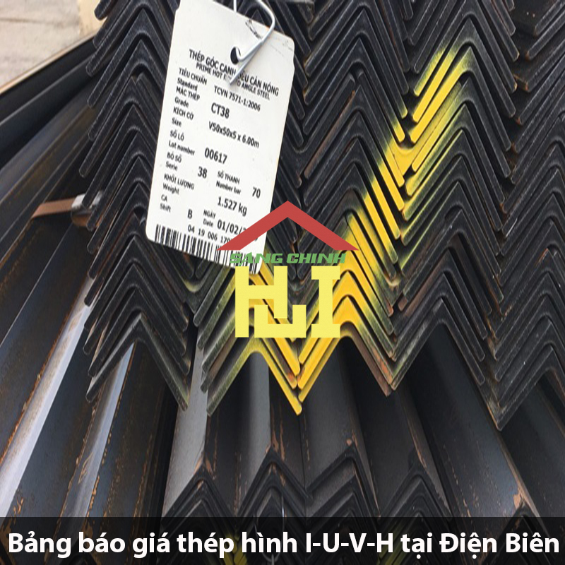 Bảng báo giá thép hình I-U-V-H tại Điện Biên
