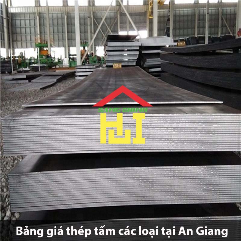 Bảng giá thép tấm các loại tại An Giang