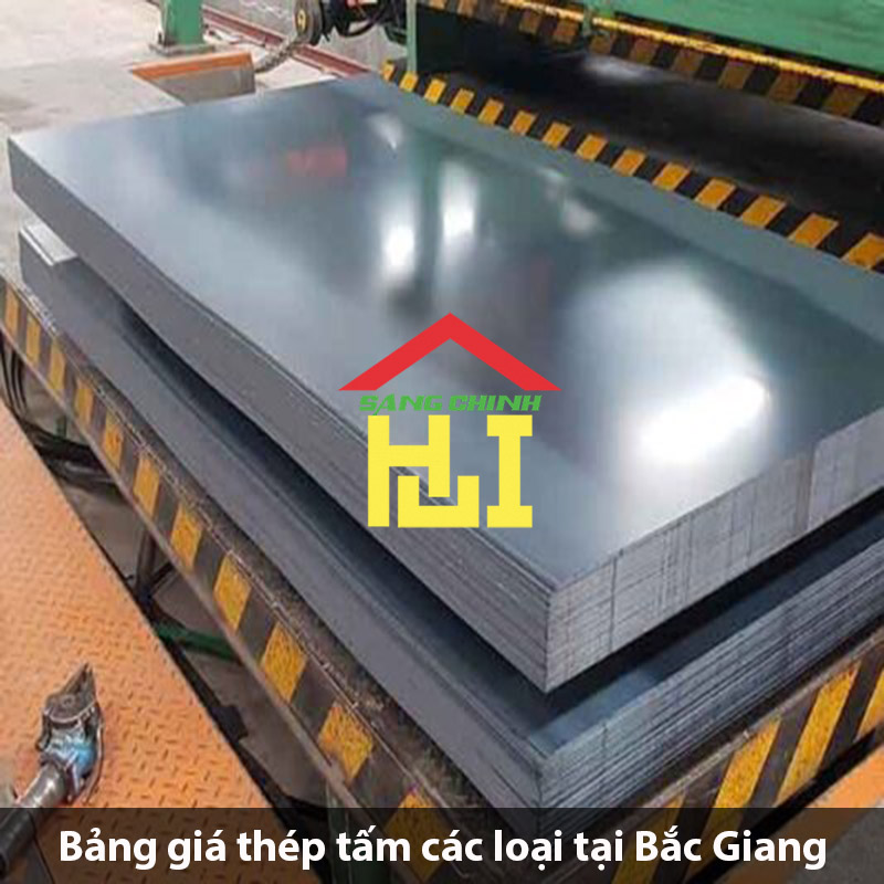 Bảng giá thép tấm các loại tại Bắc Giang