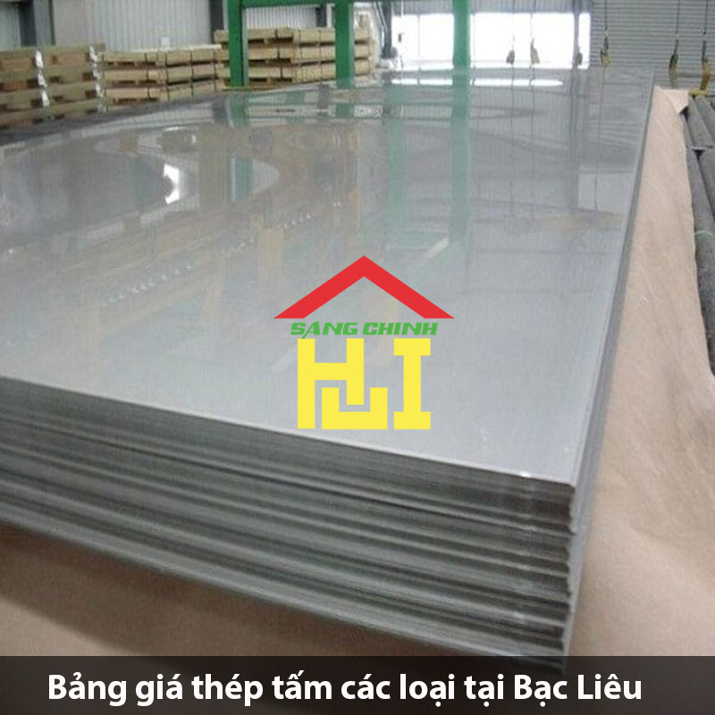Bảng giá thép tấm các loại tại Bạc Liêu