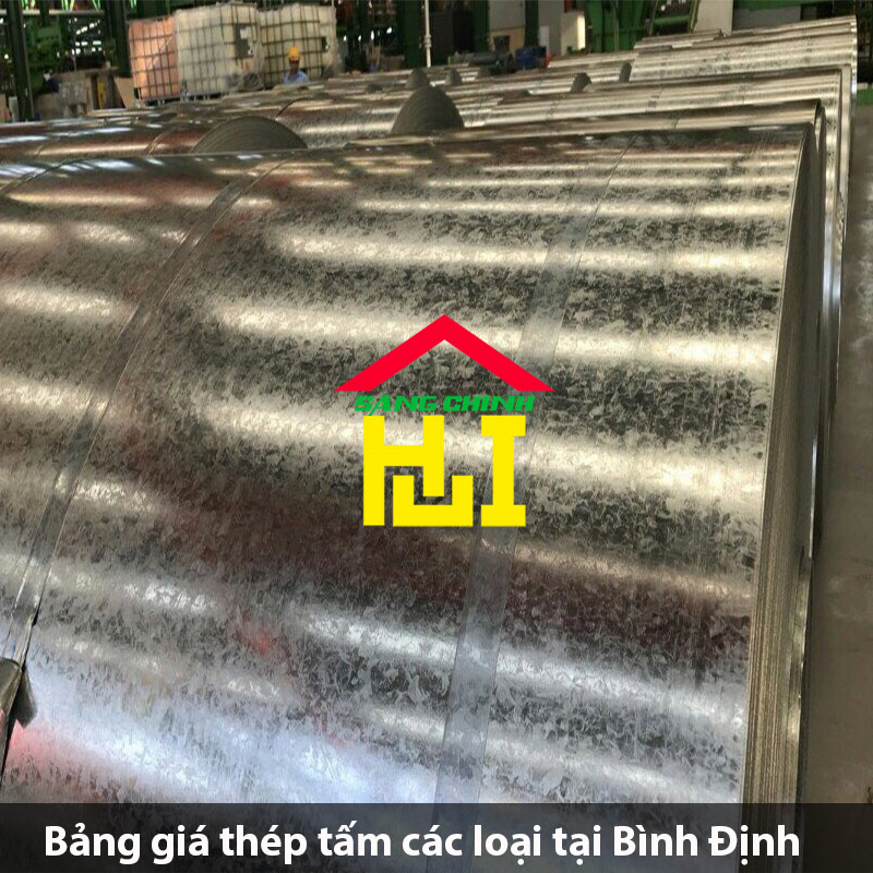 Bảng giá thép tấm các loại tại Bình Định