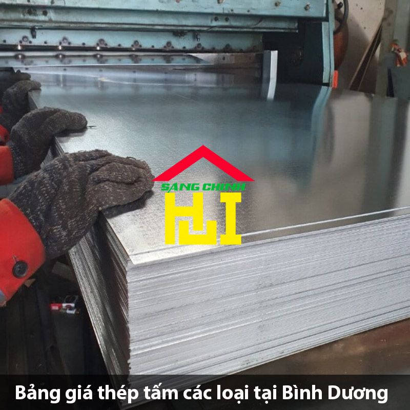 Bảng giá thép tấm các loại tại Bình Dương