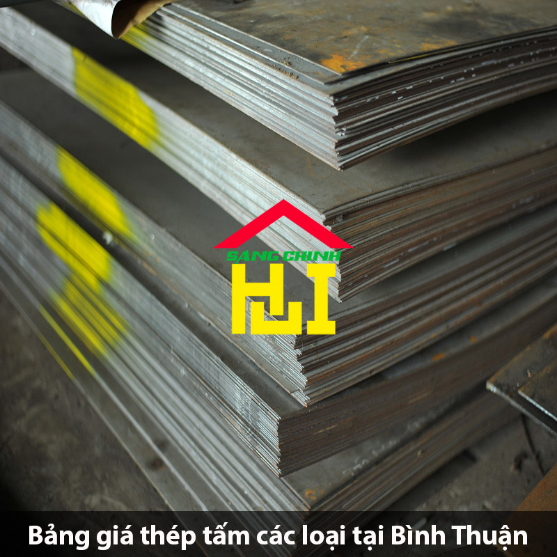 Bảng giá thép tấm các loại tại Bình Thuận