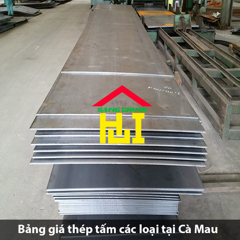 Bảng giá thép tấm các loại tại Cà Mau