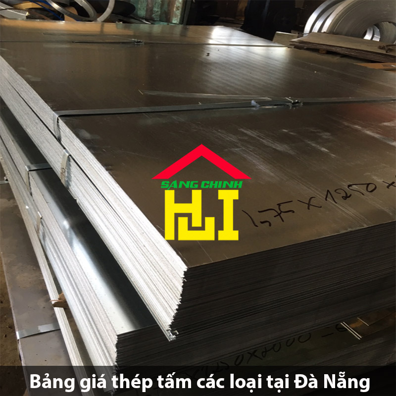 Bảng giá thép tấm các loại tại Đà Nẵng