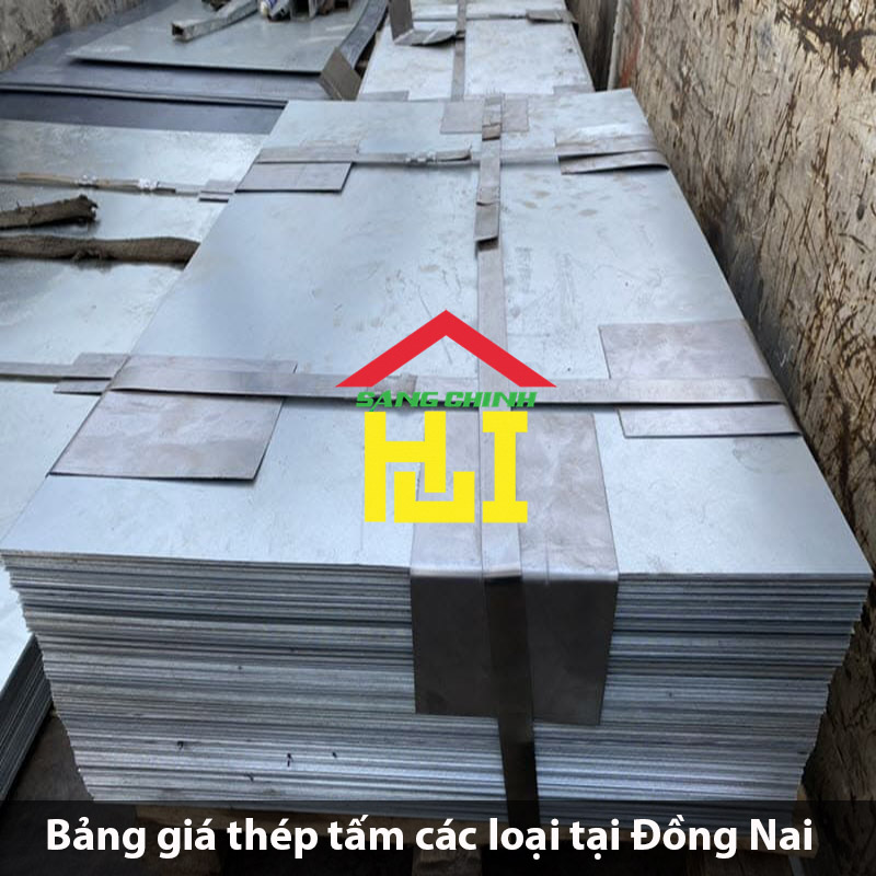 Bảng giá thép tấm các loại tại Đồng Nai