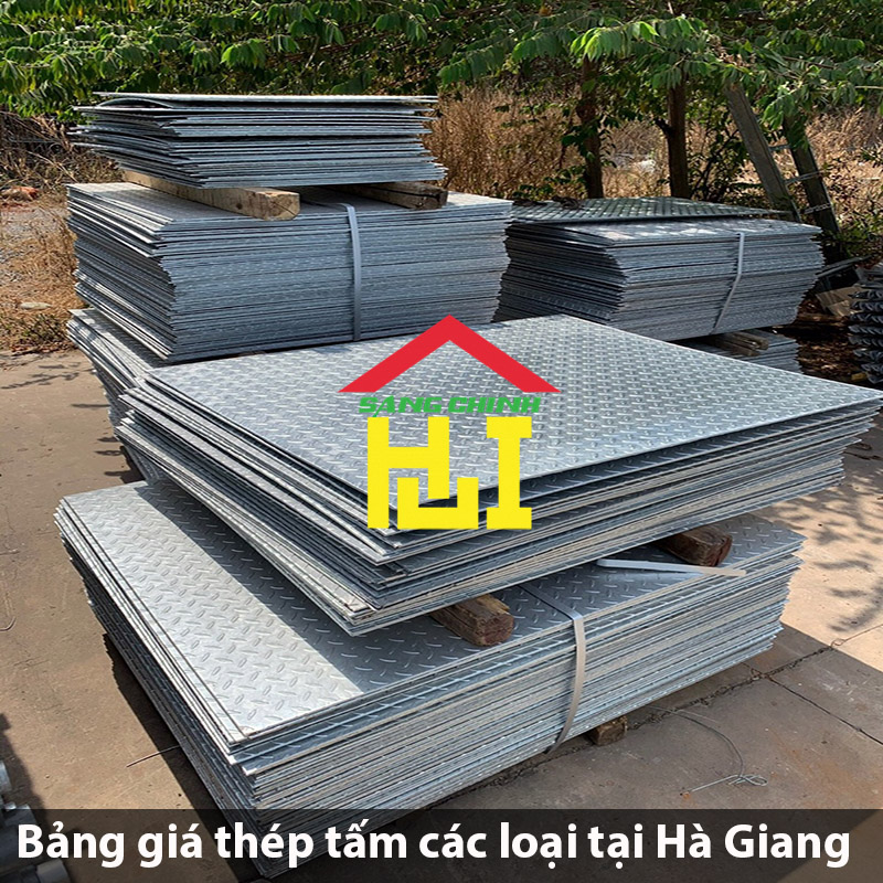 Bảng giá thép tấm các loại tại Hà Giang