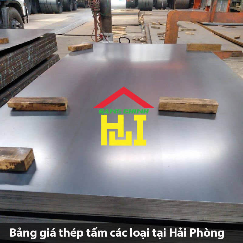 Bảng giá thép tấm các loại tại Hải Phòng