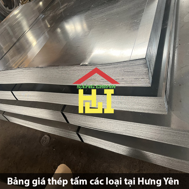 Bảng giá thép tấm các loại tại Hưng Yên