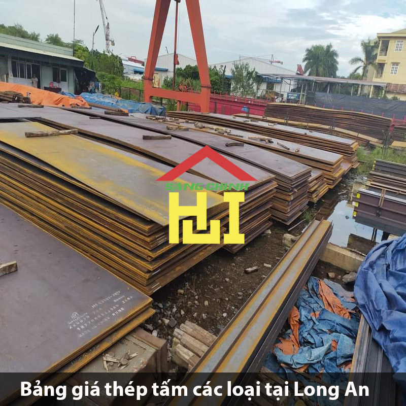Bảng giá thép tấm các loại tại Long An