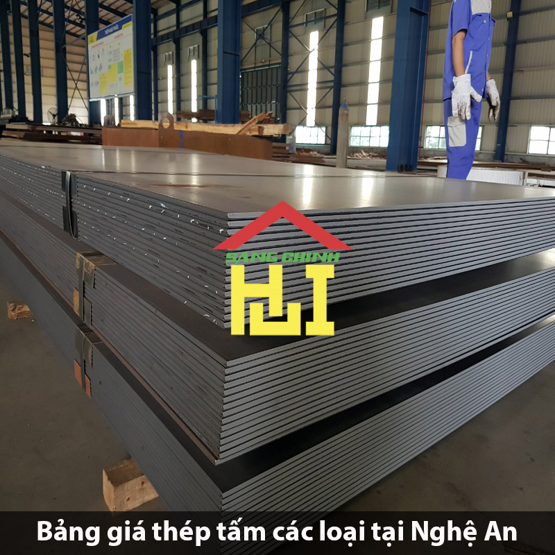 Bảng giá thép tấm các loại tại Nghệ An