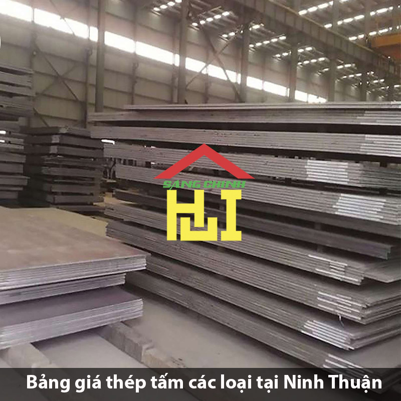 Bảng giá thép tấm các loại tại Ninh Thuận
