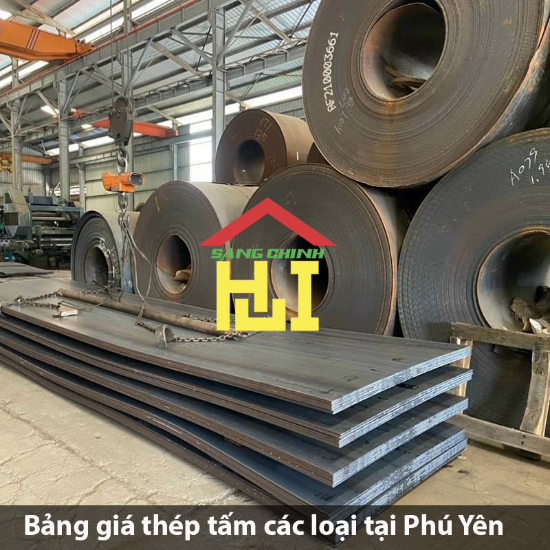 Bảng giá thép tấm các loại tại Phú Yên