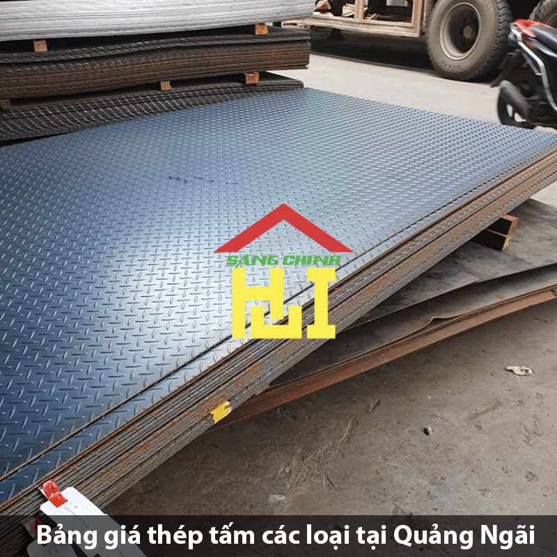 Bảng giá thép tấm các loại tại Quảng Ngãi