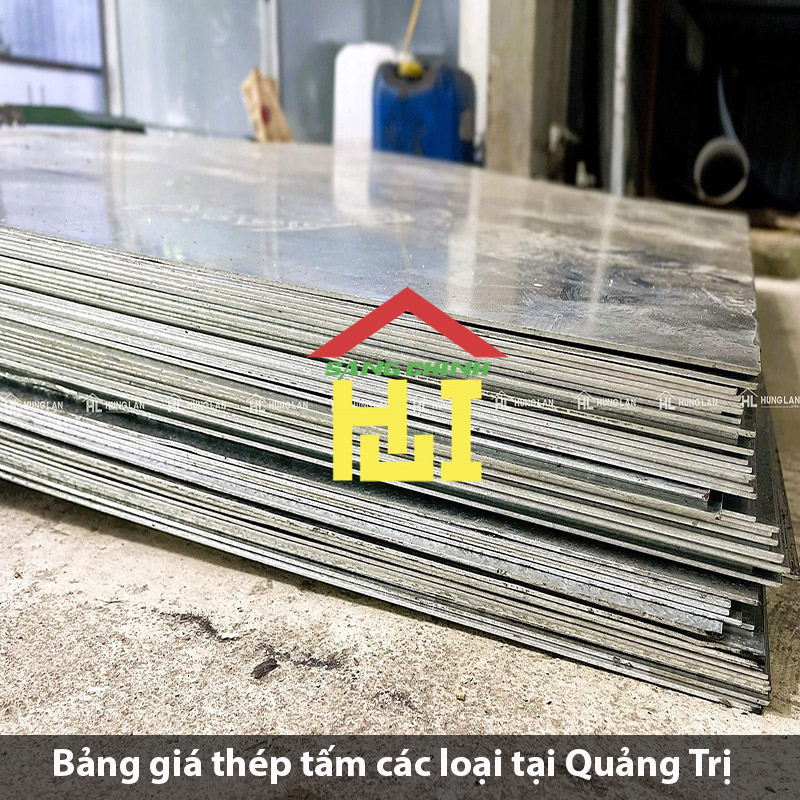 Bảng giá thép tấm các loại tại Quảng Trị