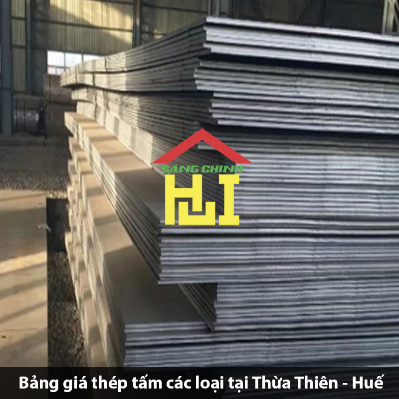 Bảng giá thép tấm các loại tại Thừa Thiên - Huế