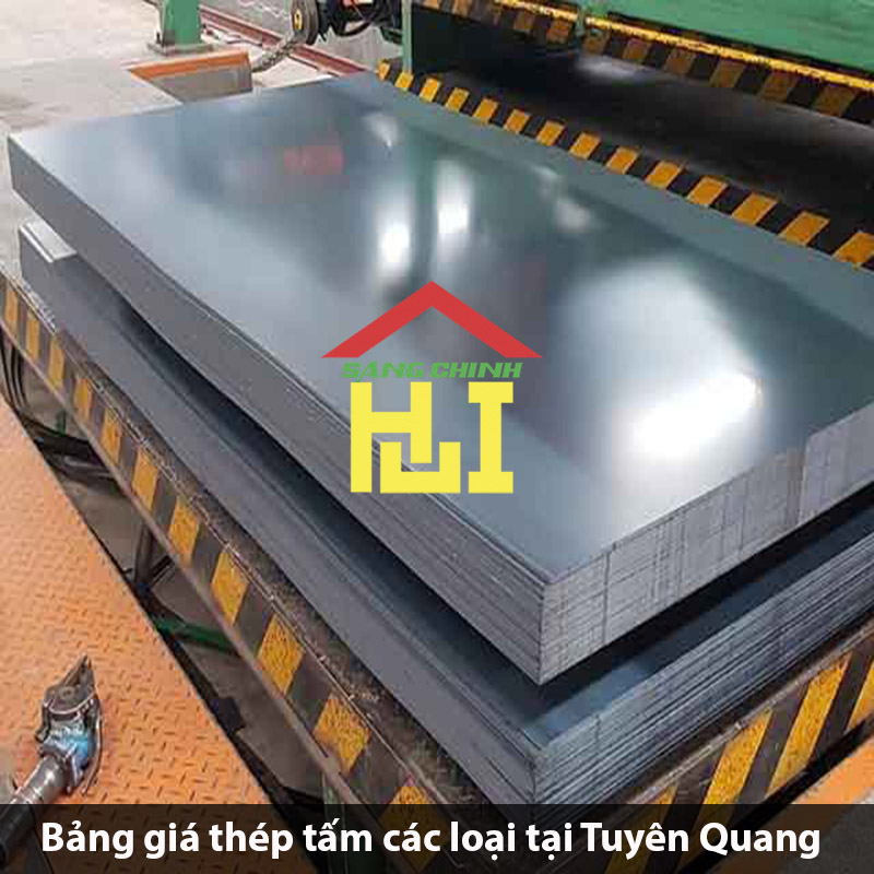 Bảng giá thép tấm các loại tại Tuyên Quang