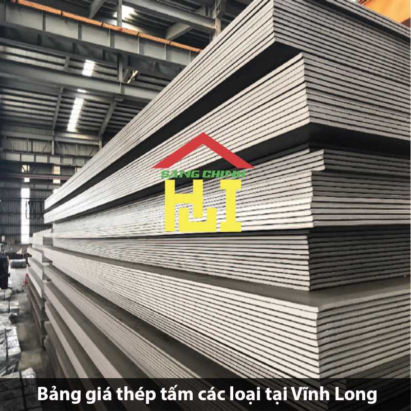 Bảng giá thép tấm các loại tại Vĩnh Long
