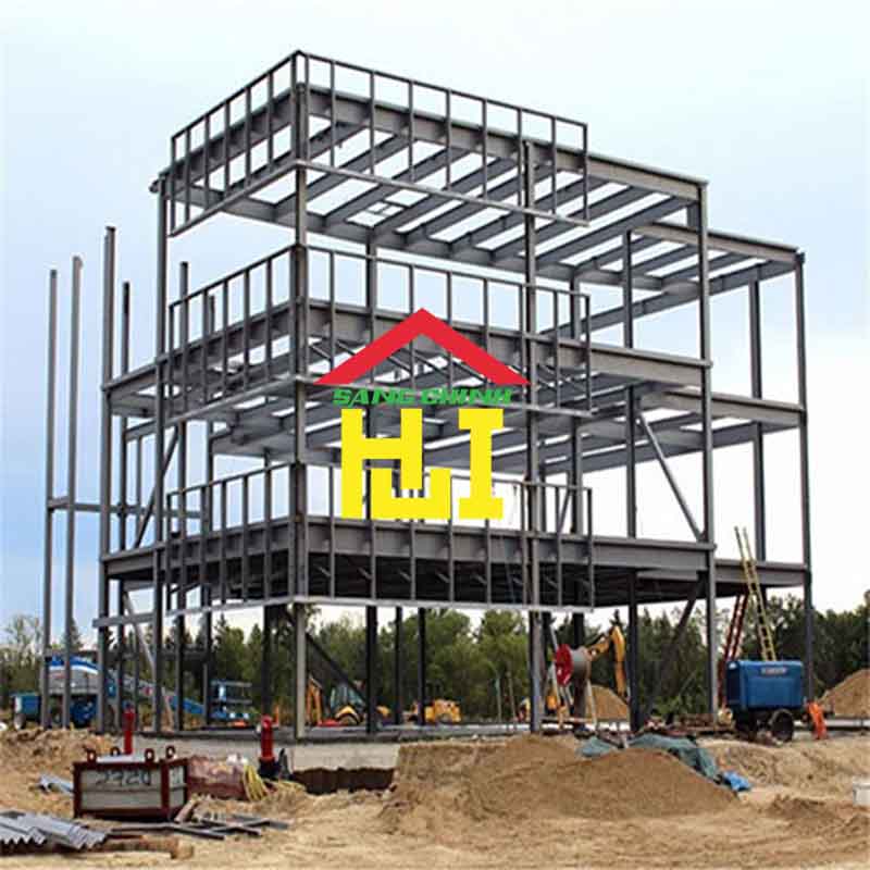 Bảng giá thi công khung nhà bằng thép hộp chi tiết