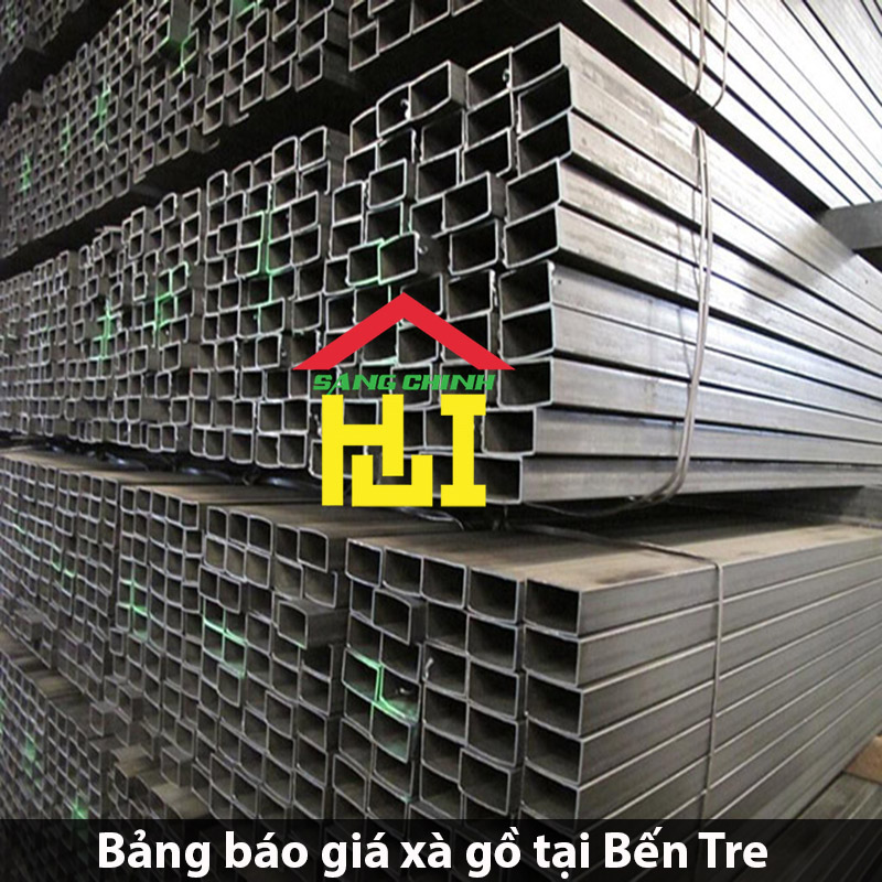 Bảng báo giá xà gồ tại Bến Tre
