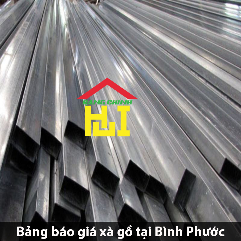 Bảng báo giá xà gồ tại Bình Phước